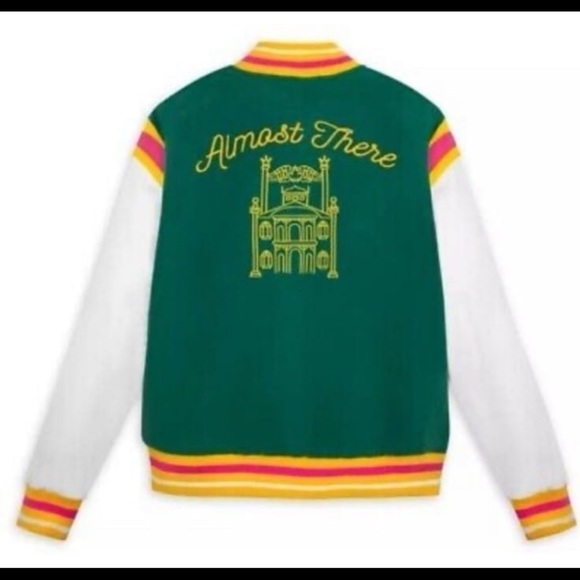 NEW Disney Varsity Jacket Tiana Rey Princess And The Frog - Adult Size xl - Picture 3 of 7